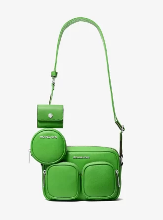 Średniej wielkości skórzana torba typu crossbody Jet Set z etui na Apple Airpods Pro®