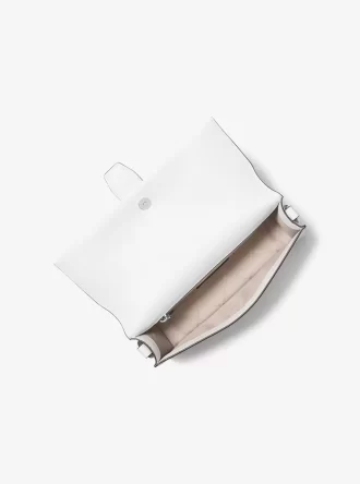 Średniej wielkości torba na ramię Greenwich ze skóry saffiano