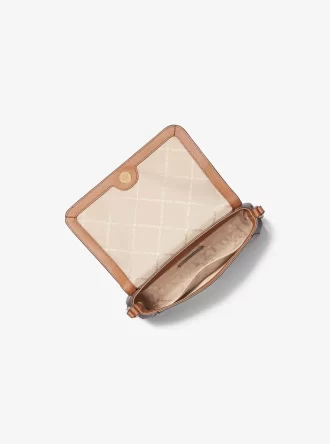 Średniej wielkości torba typu crossbody z logo