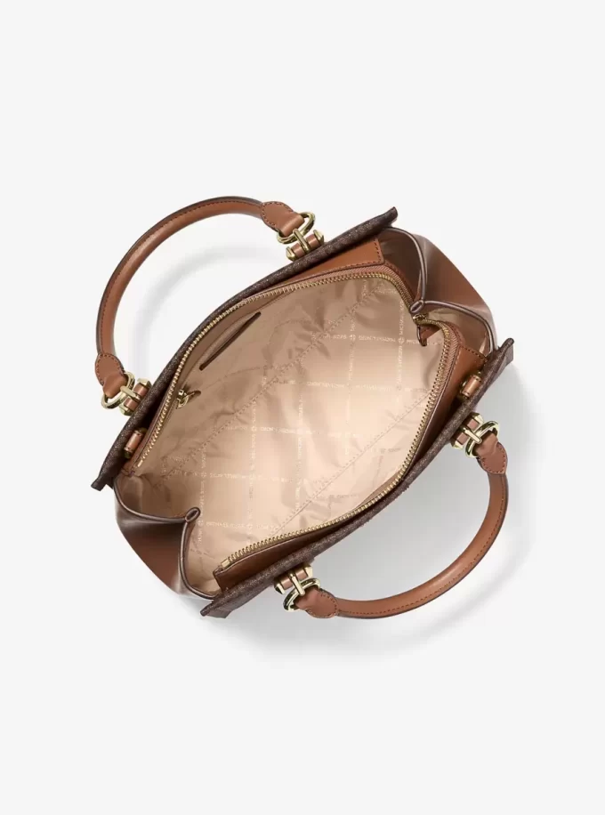 Średniej wielkości torebka z logo Marilyn Signature Convertible