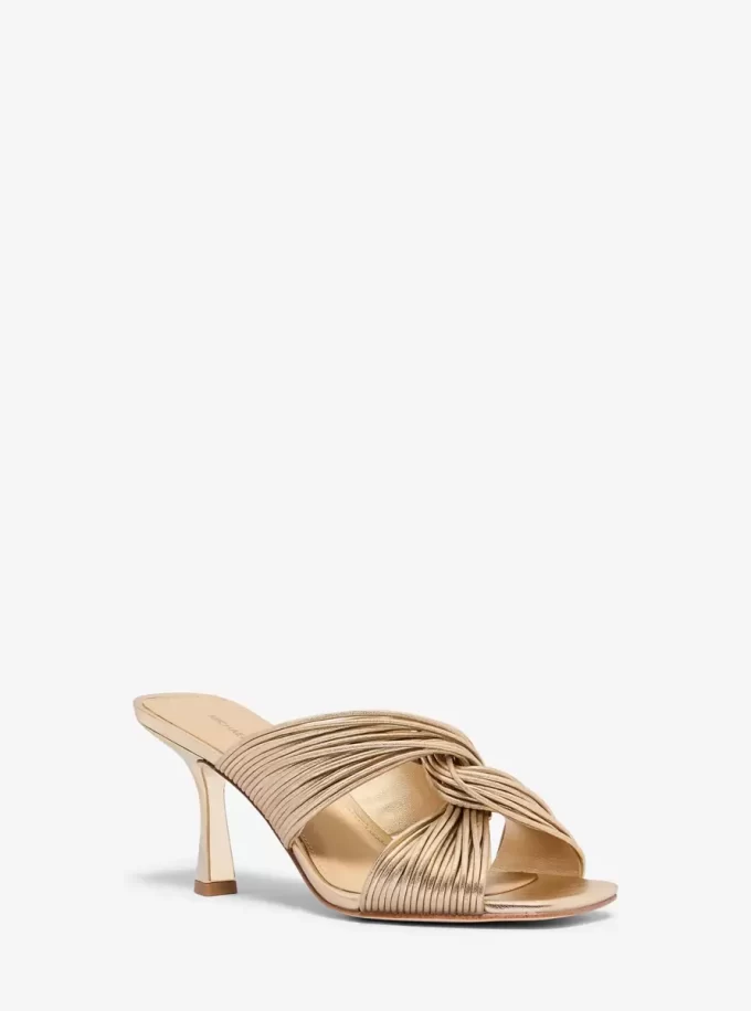 Sandały Alessia Metallic Mule