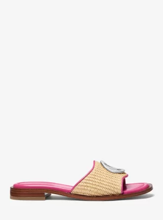 Sandały Hannah Straw Slide