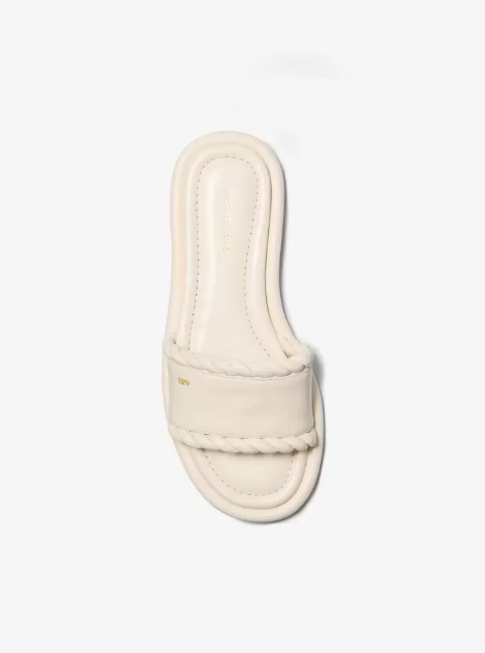 Sandały skórzane Dana Slide