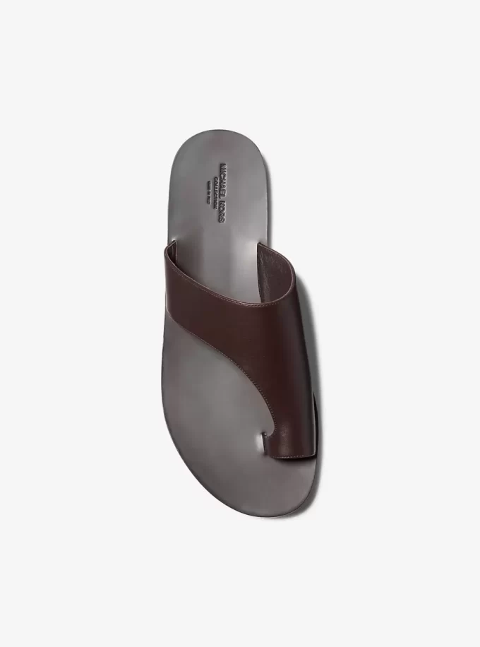 Sandały skórzane Nettuno z japonkami Sandały skórzane Nettuno z japonkami