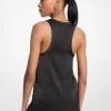 Satynowy top typu racerback
