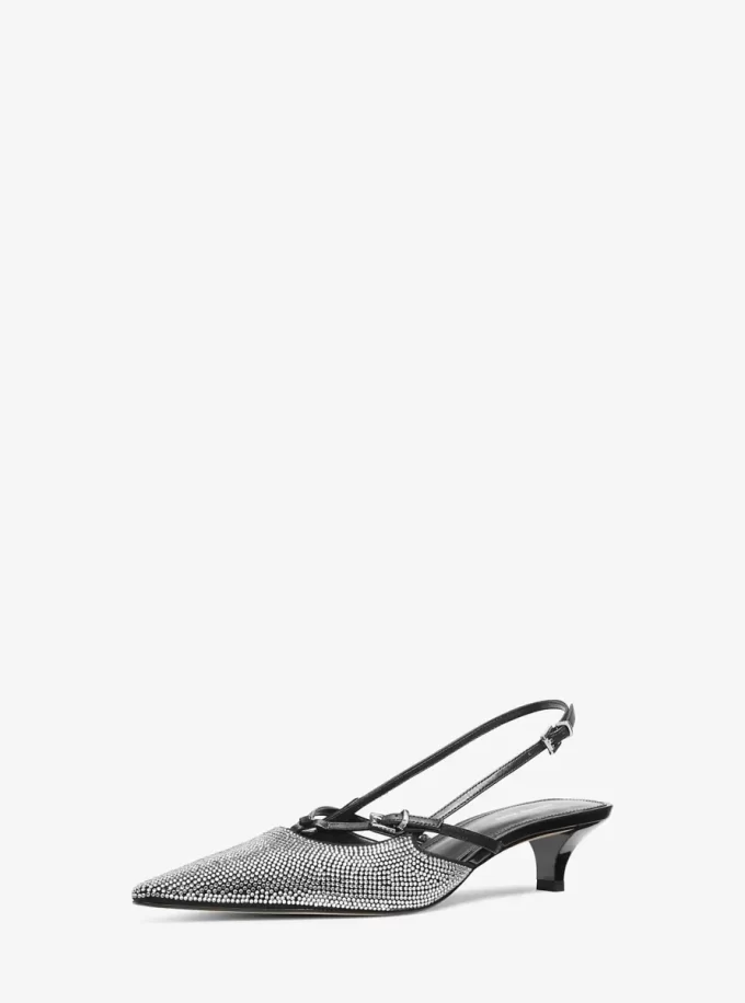 Selina Embellished Slingback Pump Selina Embellished Slingback Pump