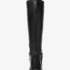Mindy Leather Wide Calf Boot
