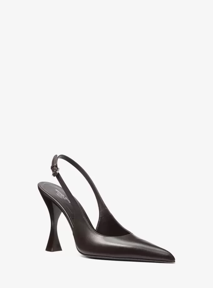 Skórzane czółenka Isabella Slingback Skórzane czółenka Isabella Slingback