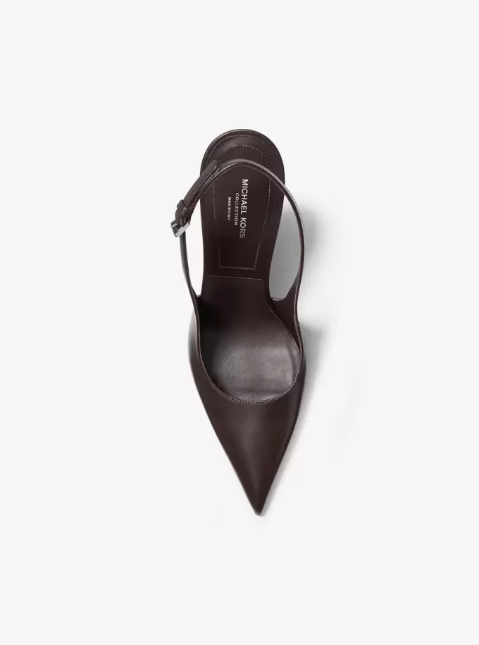 Skórzane czółenka Isabella Slingback Skórzane czółenka Isabella Slingback