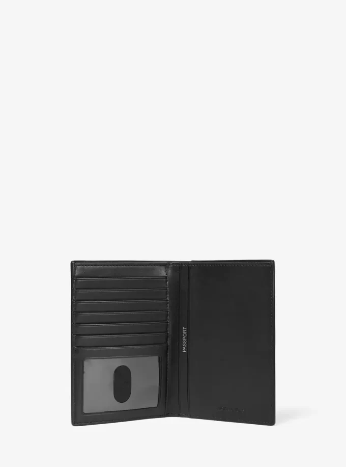 Skórzany portfel na paszport Hudson