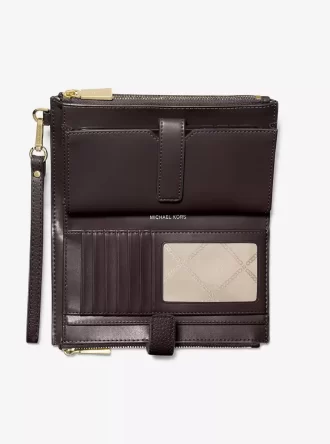 Skórzany portfel na smartfon Adele