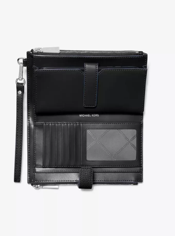 Skórzany portfel na smartfon Adele