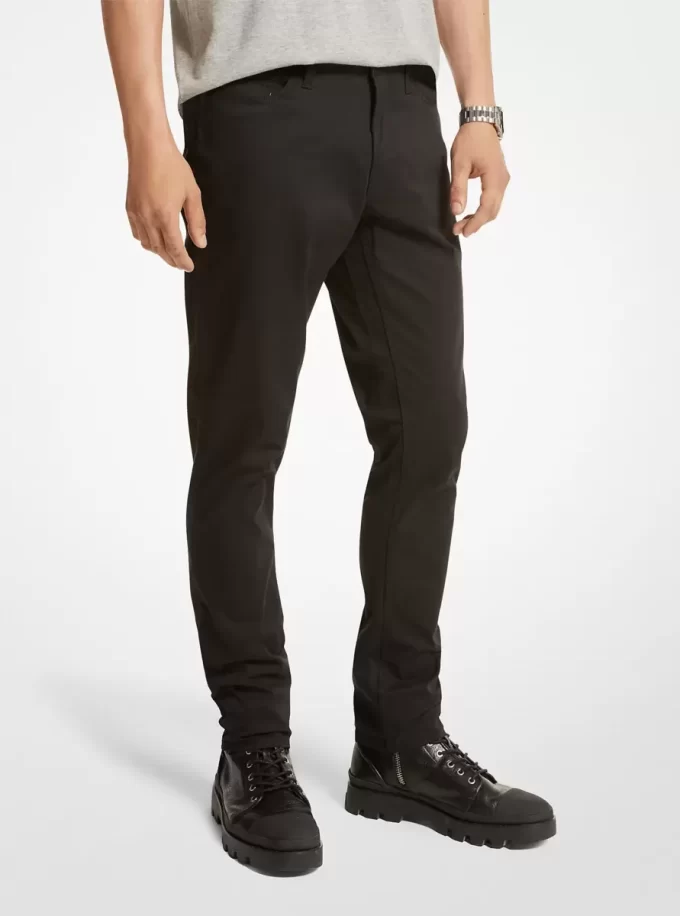Spodnie Parker Slim-Fit Stretch-Twill
