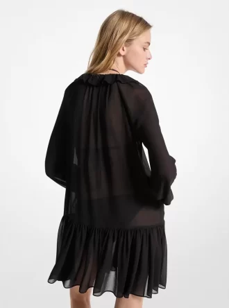 Sukienka mini z falbankami