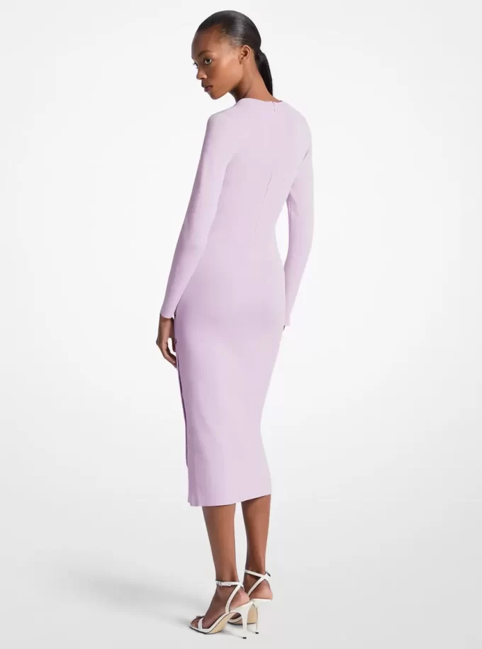 Sukienka Snap z mieszanki wiskozy