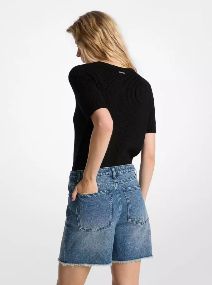 Szorty jeansowe Boyfriend Szorty jeansowe Boyfriend