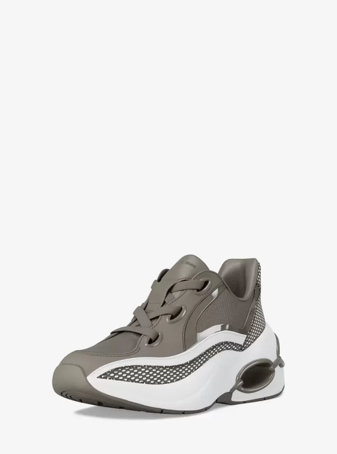 Toni Mixed-Media Sneaker