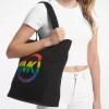 Torba bawełniana z tęczowym logo PRIDE