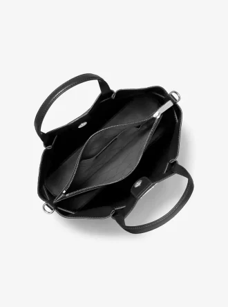 Torba Carson Medium z wytłoczonym wzorem krokodyla