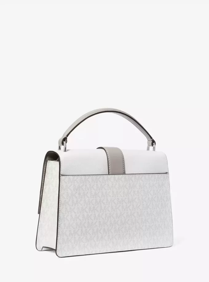 Torba Greenwich Medium Color-Block z logo Signature