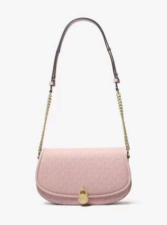 Torba listonoszka Mila Medium Signature Logo