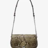 Torba listonoszka Mila Medium Snake Embossed Torba listonoszka Mila Medium Snake Embossed