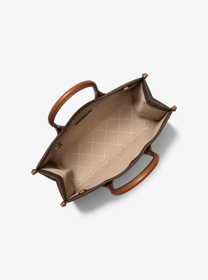 Torba materiałowa Mirella Medium Signature Logo