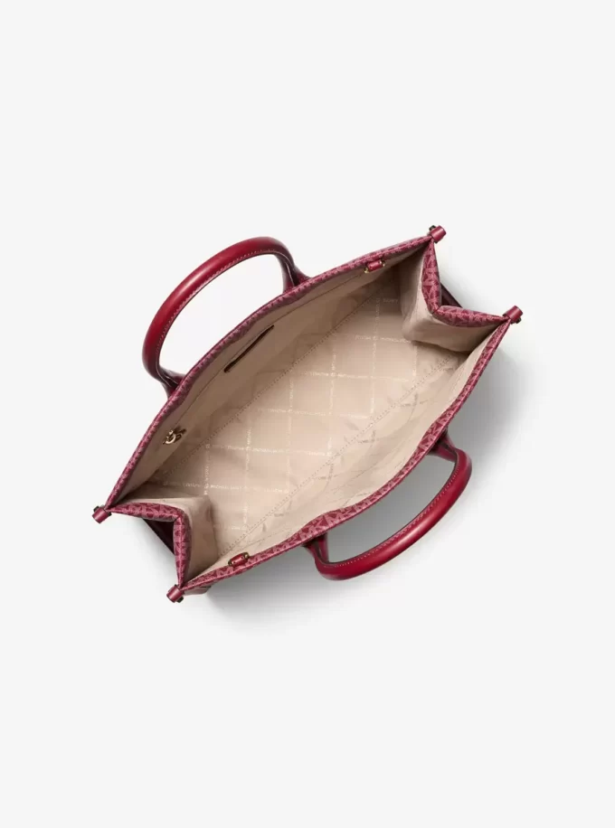 Torba Mirella Medium Metallic Signature Logo Torba Mirella Medium Metallic Signature Logo