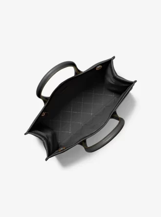 Torba Mirella Medium Pebbled Leather Tote Bag