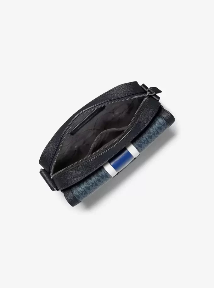 Torba na ramię Cooper Medium Signature Logo Stripe Camera