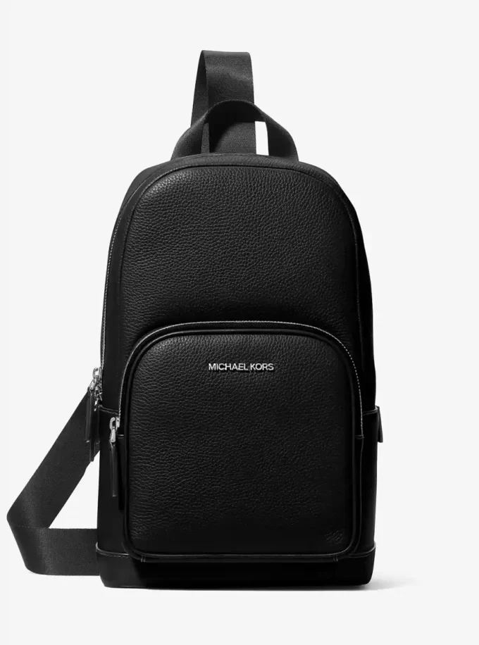Torba na ramię Cooper Pebbled Leather Sling Pack