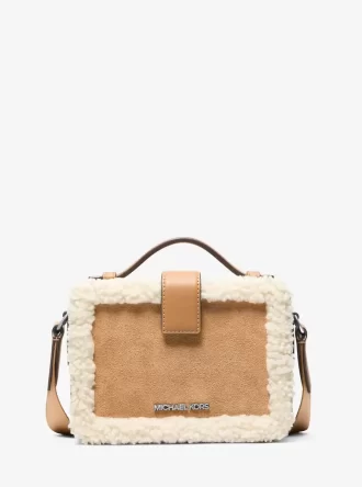 Torba na ramię Cooper Suede i Sherpa