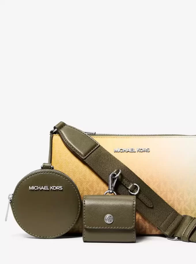 Torba na ramię Jet Set Small Ombré z logo i etui na Apple Airpods Pro®