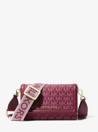 Torba na ramię Jet Set z małym logo i tkanym nadrukiem na smartfonie