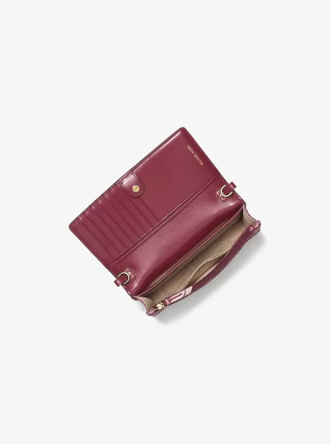 Torba na ramię Jet Set z małym logo i tkanym nadrukiem na smartfonie