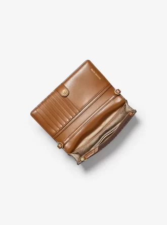 Torba na ramię Jet Set z małym logo i tkanym nadrukiem na smartfonie