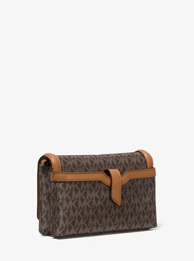 Torba na ramię Jet Set z małym logo i tkanym nadrukiem na smartfonie