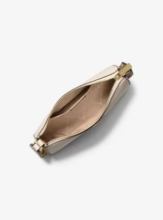 Torba na ramię Jet Set ze skóry saffiano z etui na Apple Airpods Pro