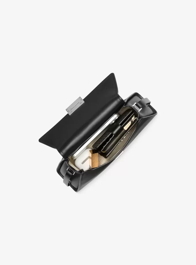 Torba na ramię Ludlow ze skóry średniej wielkości