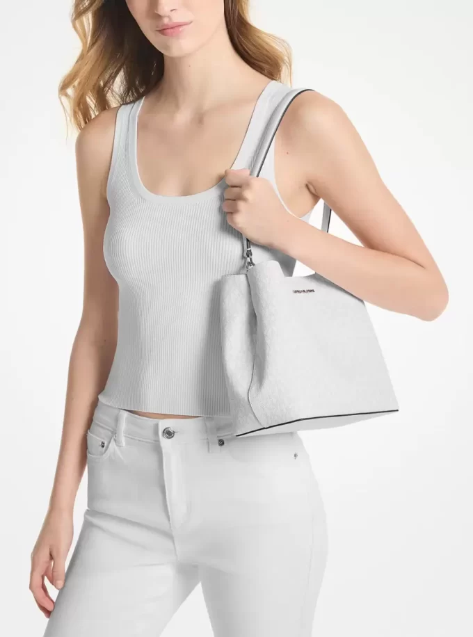 Torba na ramię Pratt Medium Signature Logo