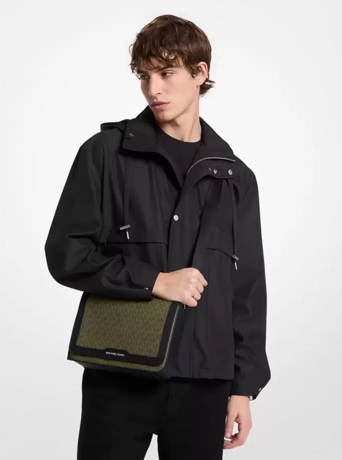 Torba na ramię z logo Hudson Signature