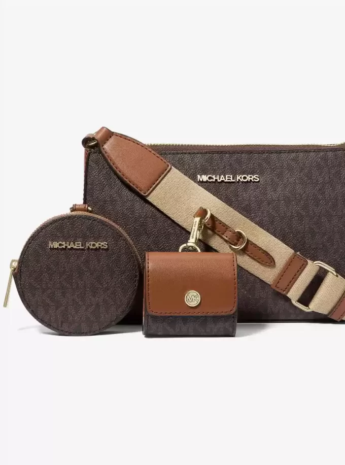 Torba na ramię z logo Jet Set i etui na Apple Airpods Pro® Torba na ramię z logo Jet Set i etui na Apple Airpods Pro®