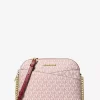 Torba podróżna Jet Set Travel Medium Signature Logo Dome Crossbody Torba podróżna Jet Set Travel Medium Signature Logo Dome Crossbody