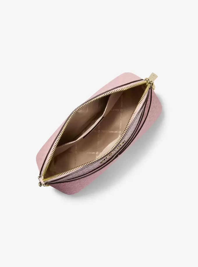 Torba podróżna Jet Set Travel Medium z logo Signature i blokami kolorów