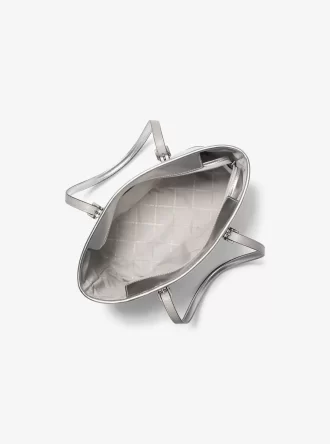 Torba podróżna Jet Set Travel Small Metallic Logo z zamkiem błyskawicznym od góry