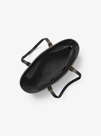 Torba podróżna Jet Set Travel Small ze skóry saffiano z zamkiem błyskawicznym od góry