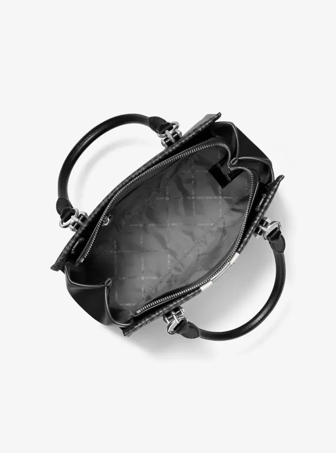 Torba podróżna Marilyn Medium Signature Logo Stripe