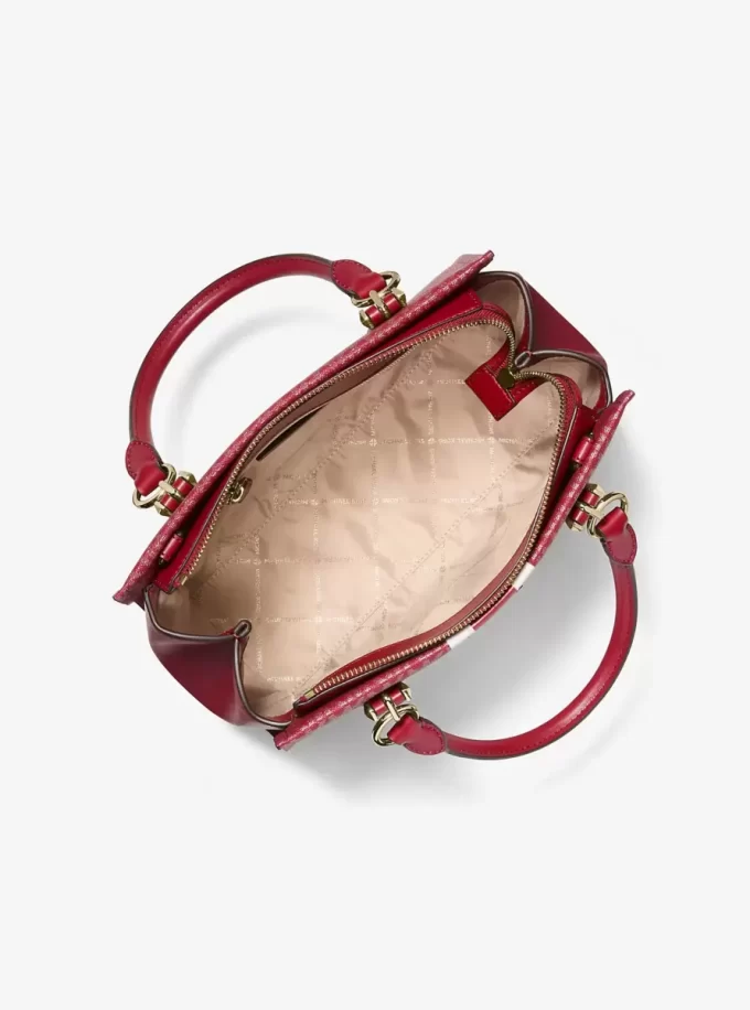 Torba podróżna Marilyn Medium Signature Logo Stripe