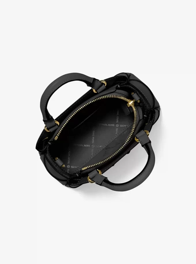 Torba Reed Extra-Small ze skóry groszkowanej