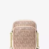 Torba typu crossbody Jet Set Medium Metallic Signature Logo
